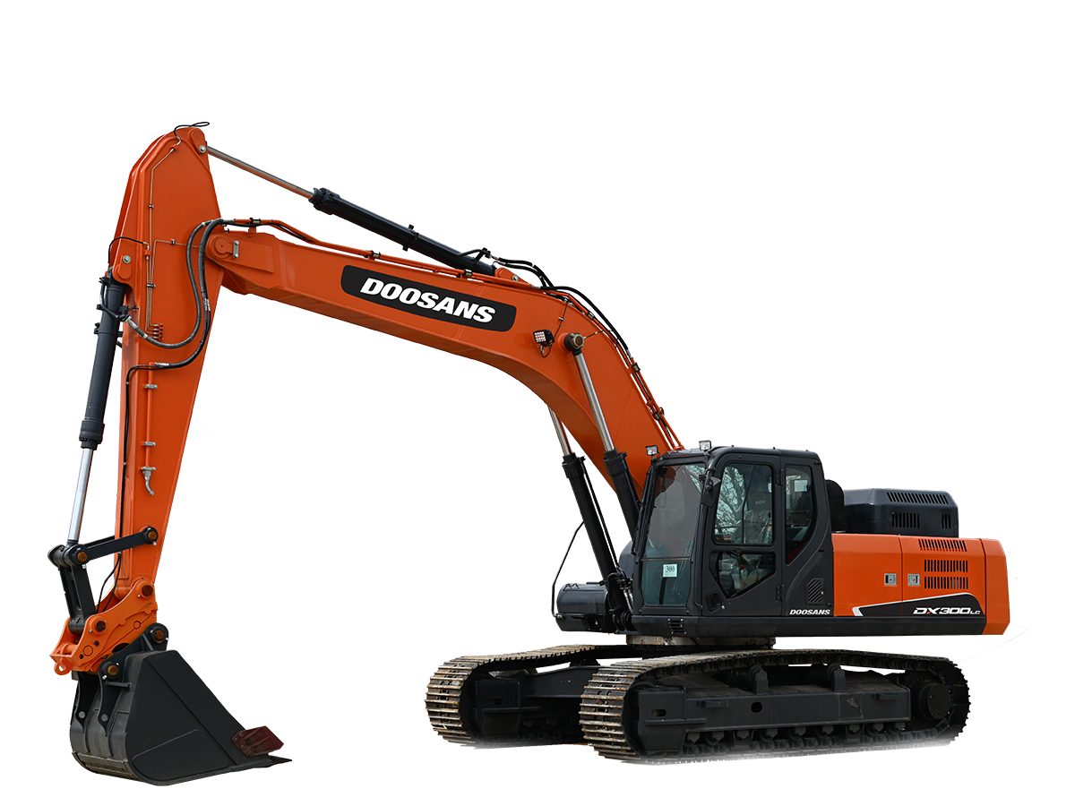 Doosans DX300LC web